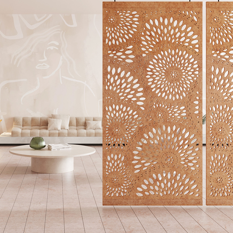 Högkvalitativa miljövänliga kontorsväggar rörliga bladformade rumsavdelare Hög ljudabsorption Anpassningsbar Modern design Högkvalitativa miljövänliga kontorsväggar rörliga bladformade rumsavdelare Hög ljudabsorption Anpassningsbar Modern design