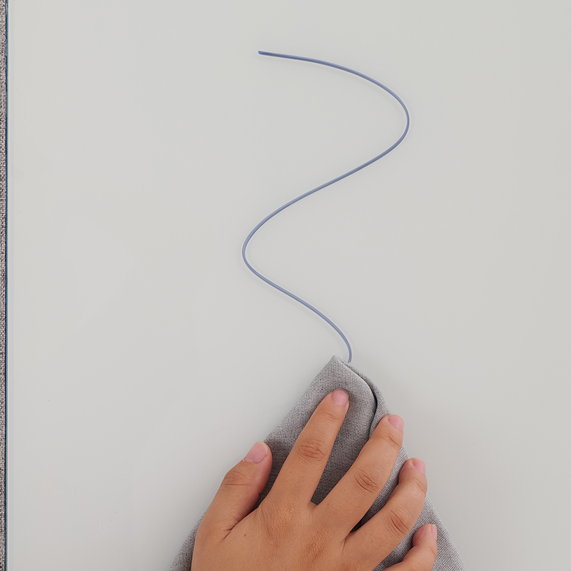 Modern vit akustisk skrivtavla Ljudisolerad polyesterfiberpaneler för hemkontorspartition glasmaterial Modern vit akustisk skrivtavla Ljudisolerad polyesterfiberpaneler för hemkontorspartition glasmaterial