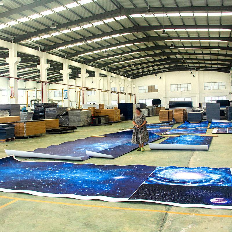 Sömlöst stjärntak - anpassningsbart, lättinstallerat, ljudabsorberande för biografer/hotell Sömlöst stjärntak - anpassningsbart, lättinstallerat, ljudabsorberande för biografer/hotell