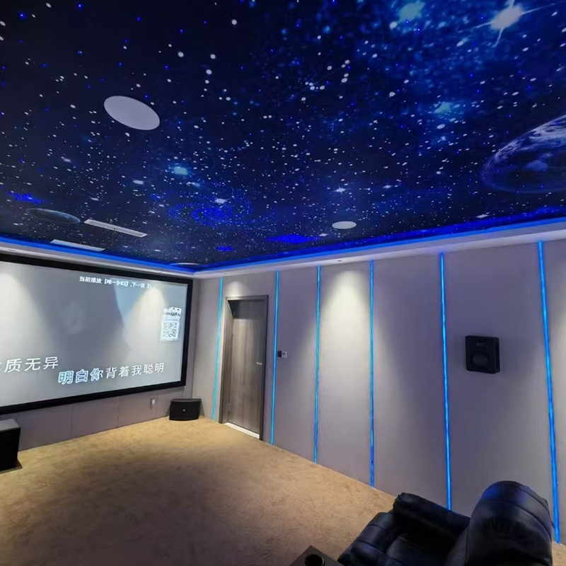 Modernt estetiskt optiskt fibertak för hemmabio i sovrummet Starry Roof Projector Light 3D Model Design Akustikpaneler Modernt estetiskt optiskt fibertak för hemmabio i sovrummet Starry Roof Projector Light 3D Model Design Akustikpaneler