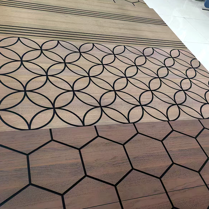 Akustikpaneler i PVC och polyester - fabrikspris, ljudabsorberande för teater/studio