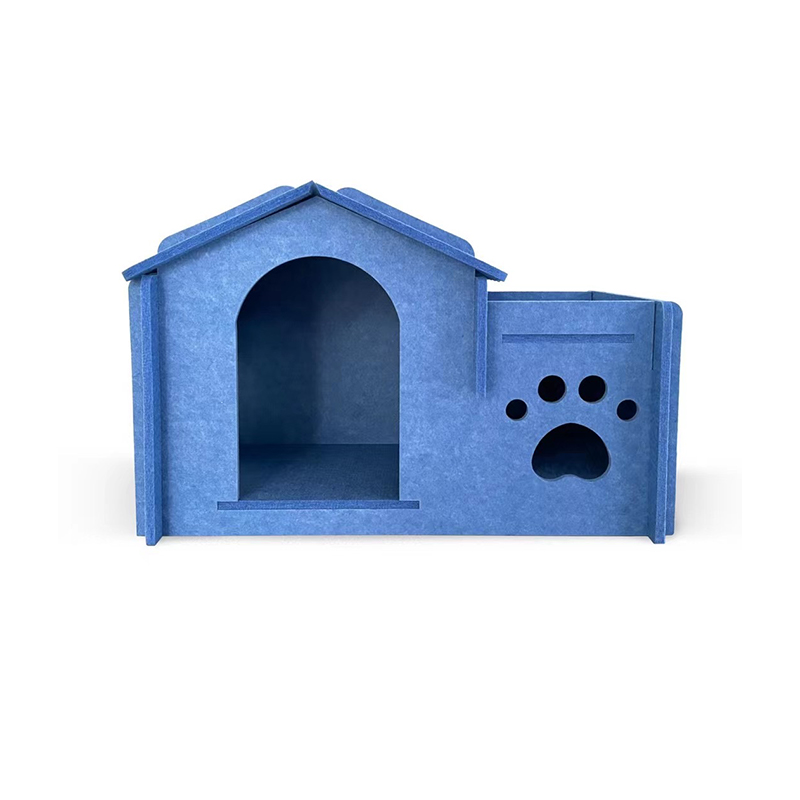 Modern akustisk kattsäng för husdjur absorberar ljud och ekon för vardagsrum eller lägenhet Grafisk designlösning