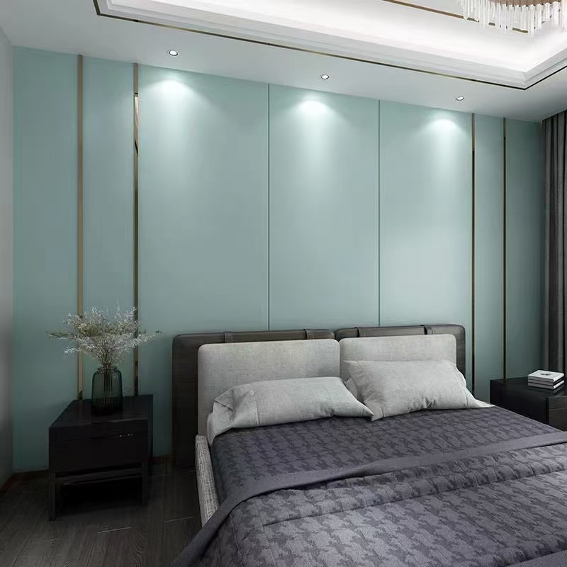 Spesonic högkvalitativ ljudabsorberande väggpaneler Tyglindad akustisk väggpanel för teater