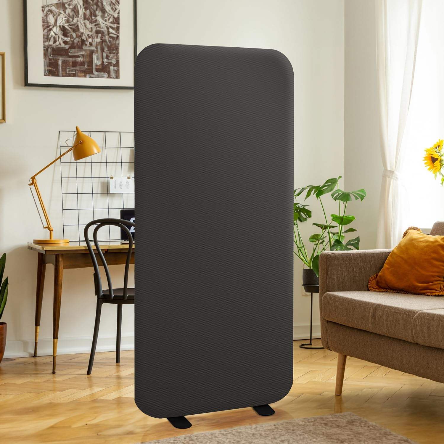 Akustiska skiljeskärmar Moderna för kontor och hemdesign Golvstående polyester rumsavdelare Kontorsmöbler Skolavdelare