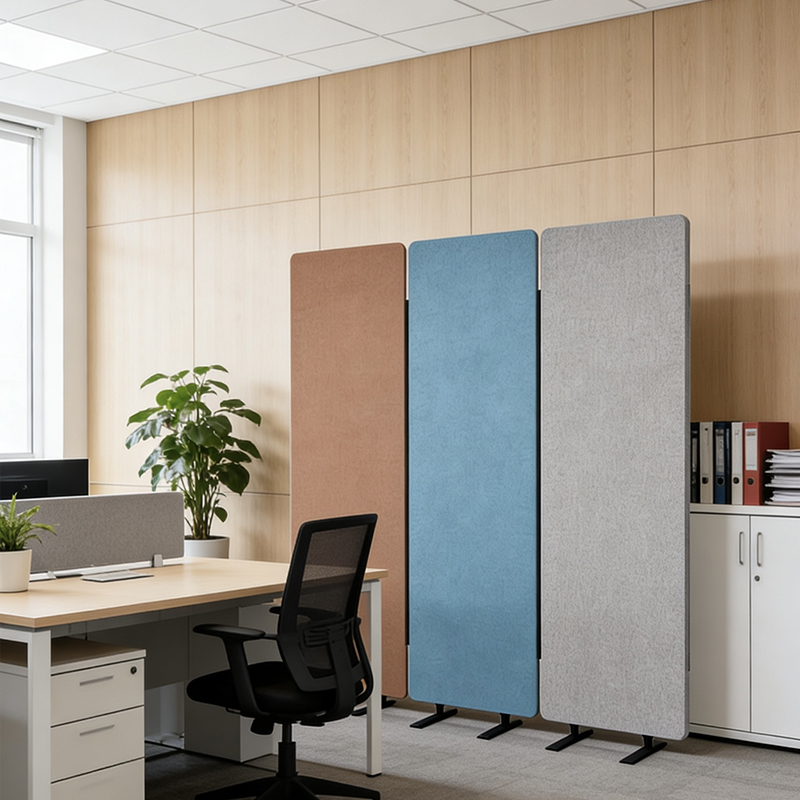 1650×600×28mm Office akustisk fristående partitionsskärm